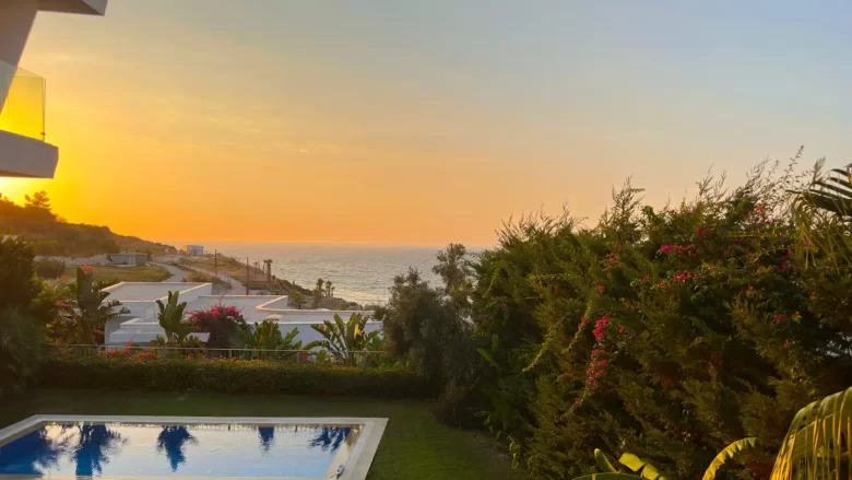 Вид из окна Le Méridien Bodrum Beach Resort