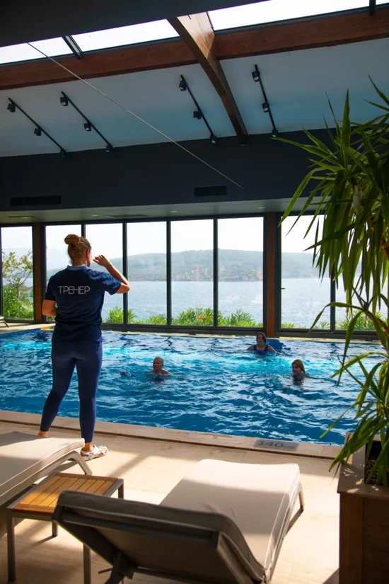 Крытый бассейн в Бодруме