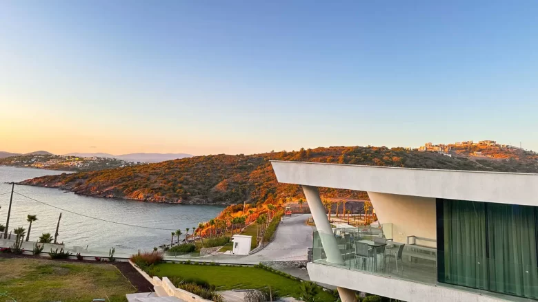 Вид из окна Le Méridien Bodrum Beach Resort